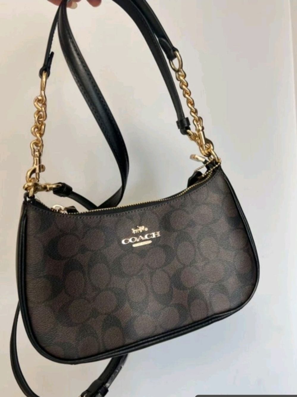 Coach Brown & Black Purse